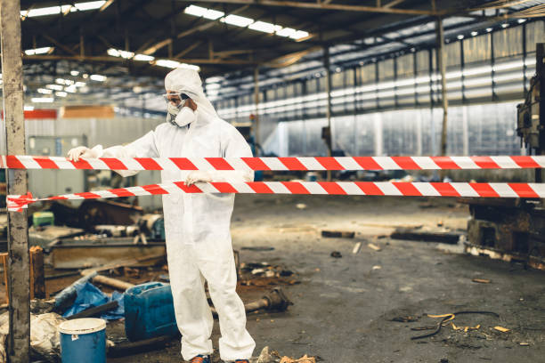 Professional Hoarding Cleanup technician working in Waverly, TN